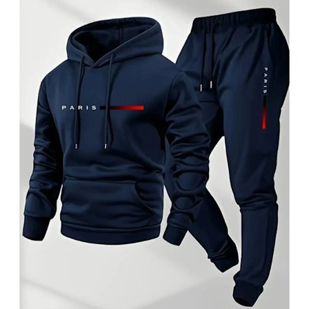 2026 Ny Herre Hættetrøje Brev Løs Hættetrøje Frakke Lange Ærmer Bukser