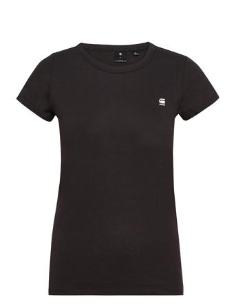 Eyben Slim R T Wmn S\S T-shirt Top Sort G-Star RAW