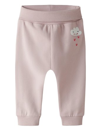 name it Nbfvrillie Sweat Pant Box Bru - Pink - 68