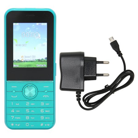 S501 2G Puhelin Lukitsematon Ikääntyneille SOS Suuri Nappi 2,4 Tuuman Seniori Peruspuhelin Korkea Äänenvoimakkuus Dual Sim Puhelin 3000mAh 100‐240V 