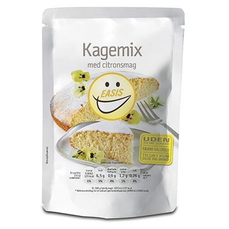 3 for 2 - EASIS Kagemix m. Citronsmag 290 g, Helse & Madvarer, Bagning, Kagemix