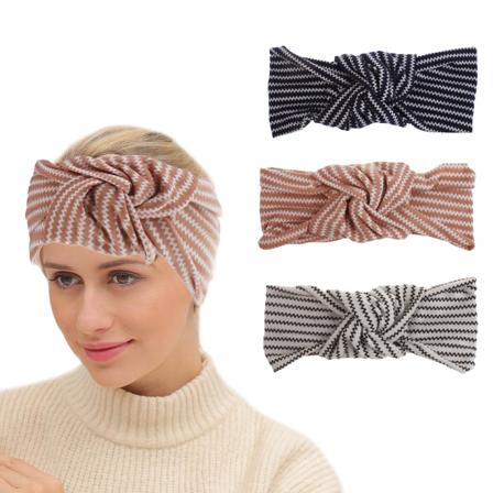 Boho Hodebånd Leopard Hårbånd Knutet Turban Hodebånd
