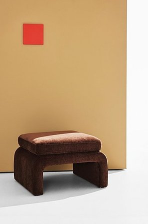 Jotex - Pufa Mokka brązowy - Mika - Kup Pastill - Meble firmy Jotex