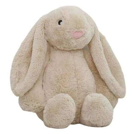 Jellycat Bashful Bunny Mjukdjur, Oändligt Kul - 34 cm Kaninleksaker, Vänner vid Läggdags Presenter till Flickor Pojkar Barn Kvinnor Beige