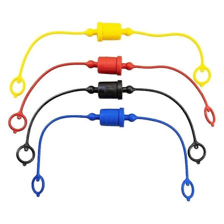 4 sarjaa hydrauliikka-pikaliittimen uros pölysuojia ja naaras liitäntäsuojia, kumipölysuoja/liitäntä (-A 1/2In-WELLNGS