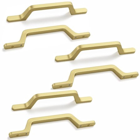 6 Stk Skap Håndtak Skuffe Trekker Kommode Knoks