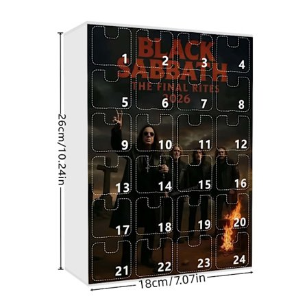 Ozzy Osbourne Nedtellingskalender Blind Box Anheng