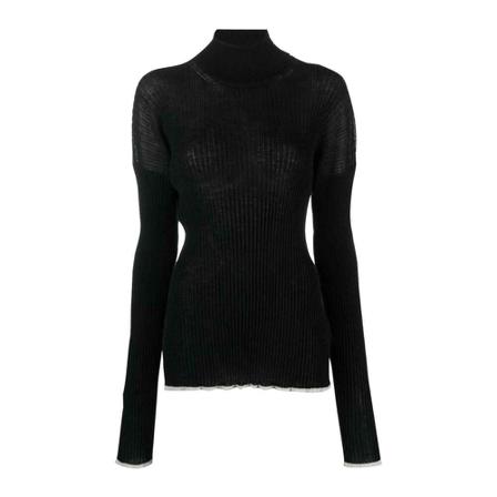 MM6 Maison Margiela Sweatshirts Sort, Dame Rullekraver