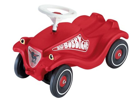 Bobby Car Classic, polyetylen, 50 kg, 380 x 300 x 580 mm, röd - Lyreco - Skola och förskola - Lekmaterial - Sparkbilar