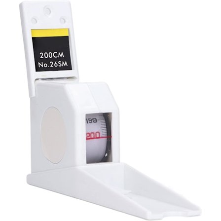 200 cm höjdmätare höjdmätningslinjal höjdmätare hemväggmonterad rullbandsmätare