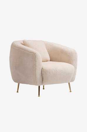 Homitis - Lenestol Istiridye - Beige - Lenestoler - Fra Homeroom