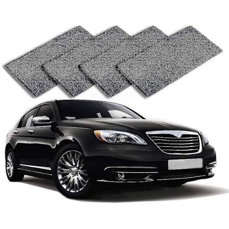 Nano Sparkle Duk (grå 4 st), 2022 Nano Sparkle Duk för Bilrepor, Nano Magic Duk Reparerar Enkelt Lackreporwanan)