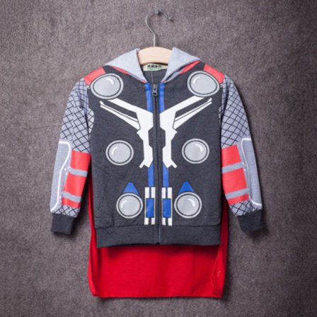 Kids Superhero T-Shirt Top Hoodie Sweatshirt Jacka Coat for Boy W