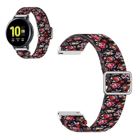 22mm nylon watch band for Huawei and Samsung watch - Colorful Skull