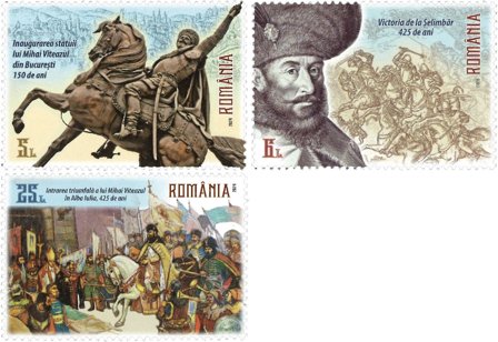Rumænien - Historiske jubilæer - Postfrisk sæt 3v