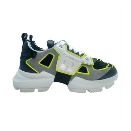 Les Hommes, Sneakers Dominator Grijs, Heren, Maat:43 EU