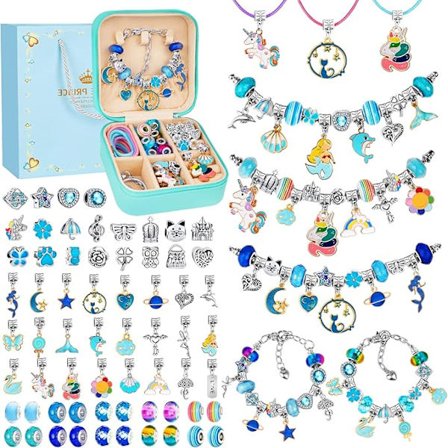 Present till flickor 5-13 år Barnleksak Smycken Barn Flicka DIY Halsband