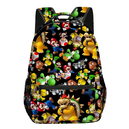 Kawaii Super Mario Bros. Poikien Tyttöjen Lasten Koululaukku