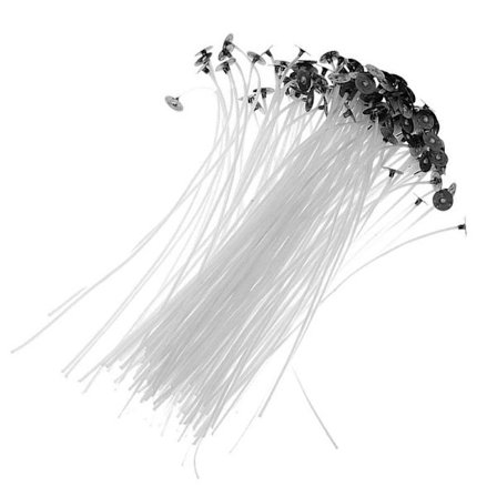 100-Pack - Vaxade Ljusvekar / Vekar - 20 cm