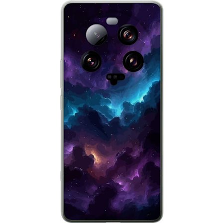 Kompatibelt Mobilskal till Xiaomi 13 Ultra Lila rymdnebulosa