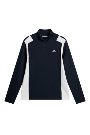 J.Lindeberg - Golf - Lukas Quarter Zip Mid Layer - Blue - Man - S