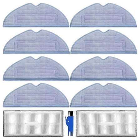 Tilbehørssett for S8/S7/S8+/S7 MaxV Ultra/S7 Pro Ultra, reservedeler robotstøvsugertilbehør