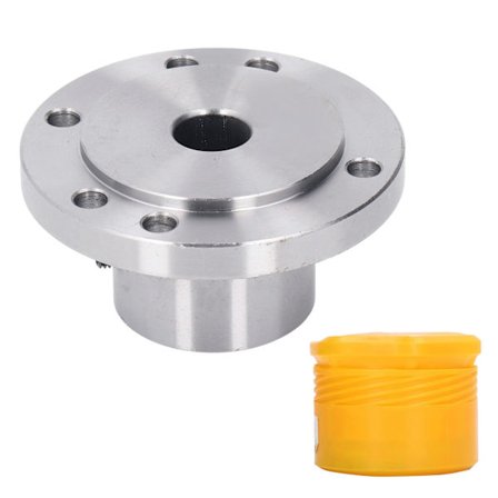 K11 80 16mm 0.63in Drejebænk Planskive Høj Manganstål Slidstærk 6 Monteringshuller Patron