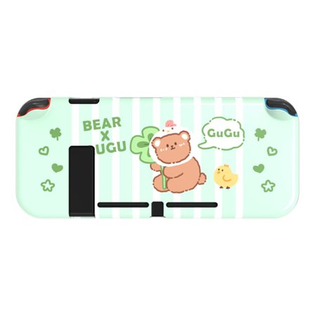 Dockningsbar skyddande väska för Nintendo Switch, mjuk TPU slim case cover för NS-konsol och Joy-Con-kontroller