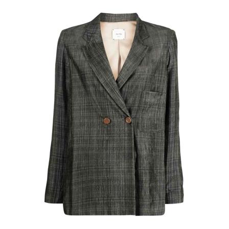 Alysi, Jackets Grijs, Dames, Maat:M,Viscose