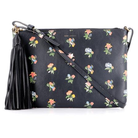 Saint Laurent Vintage, Clutches Zwart, Dames, Maat:ONE Size