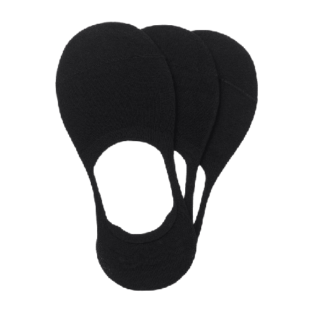 Å WOMAN Sneaker socks, 3-pack Sockor Svart 36/38