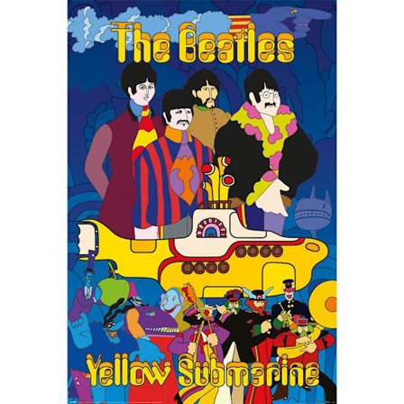 The Beatles Yellow Submarine Maxi Poster 91,5 cm x 61 cm Multifärgad