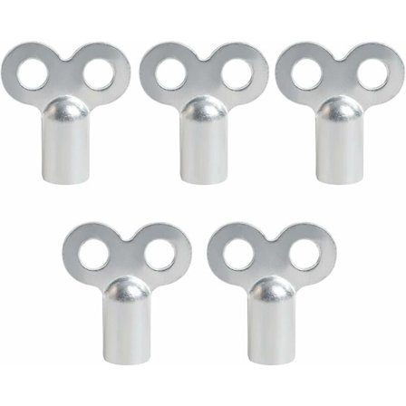 5-pack radiatoravluftningsnyckel - Passar alla radiatorer - Premiumkvalitet