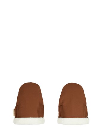 NOBODINOZ Hyde Park Stroller Mittens 18X30 - Brown - ONE SIZE