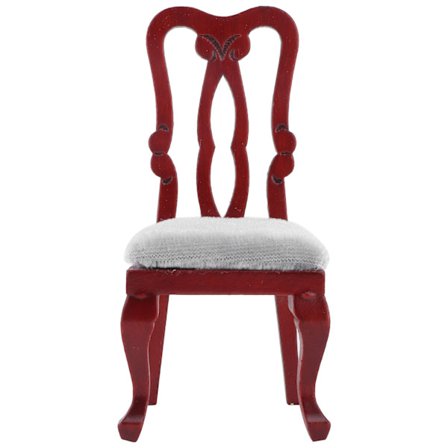 1:12 Skala Dukkehus Stol Møbler Modell Miniatyr Dukkehus Stol Scene Dekorasjon