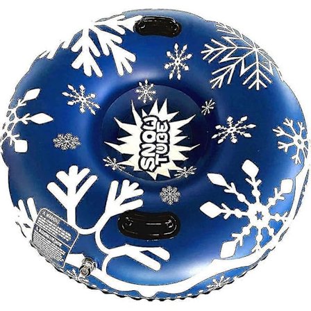 Oppblåsbar kjelke for 2 personer. Oppblåsbar snøtube frostvæske kjelke for barn