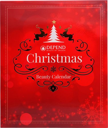 Depend Beauty Pakkekalender, Jul & Gaver, Julekalendere, Pakkekalendere
