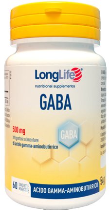 Longlife Gaba 500mg 60 Tavolette Rivestite