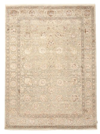 Orientalisk Sarough American Matta 255X350 Orange/Beige Stor Ull, Indien