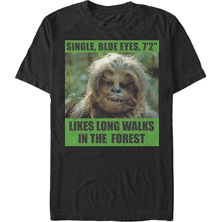 Chewbacca Personal Ad Star Wars T-shirt