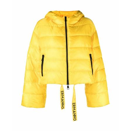Ermanno Scervino Down Jakke Gul, Dame