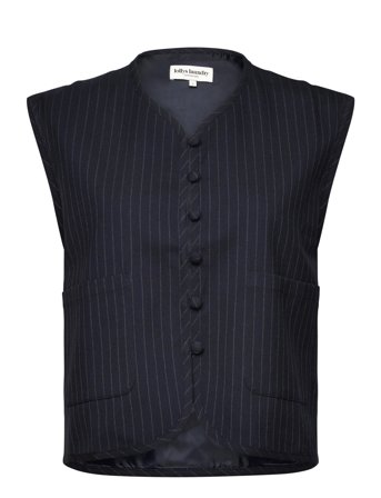 Lollys Laundry Abbeyll Vest Sl - Navy - XXL