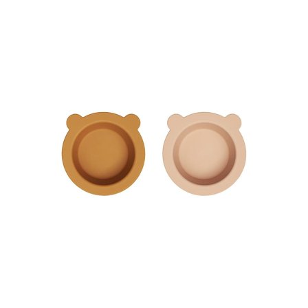 LIEWOOD Peony Sugekopskål 2-pak Tuscany Rose Mix, Børn & Forældre, Service, Tallerkener Og Skåle