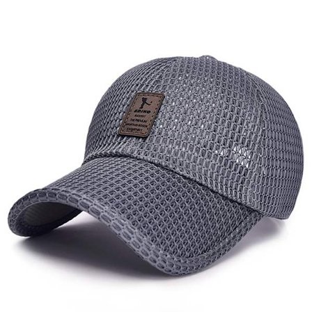 Sommer mesh baseball cap til mænd Justerbare åndbare kasketter mænd