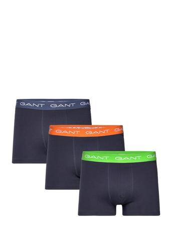 Trunk 3-Pack Boksershorts Grønn GANT*Betinget Tilbud