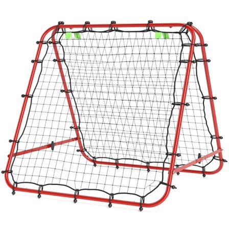 Rootz Folding Soccer Rebounder - Fotbollstränare - Handbollsnät - Förbättrar bollkontroll - 100L x 95W x 90H cm
