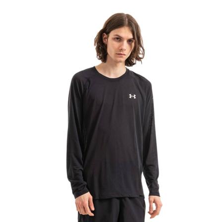 Under Armour, Streaker Longsleeve 1370322 001 Czarny, Mężczyzna, Rozmiar: L