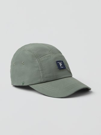 Polarn O. Pyret - UV cap with neck flap - 54 - Childrenswear - green