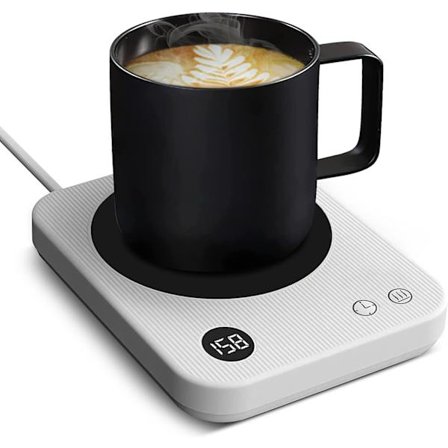 Kaffevarmer, smart kaffevarmer, kaffevarmer med automatisk slukning, (kop ikke inkluderet)