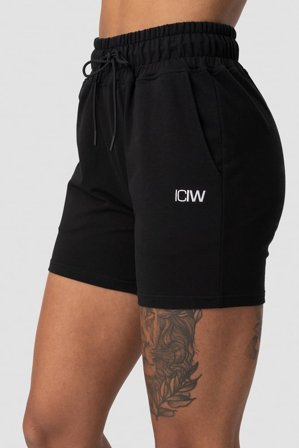 ICANIWILL - Activity Shorts Black Wmn- Sport kurze hose - Damen - ICIW